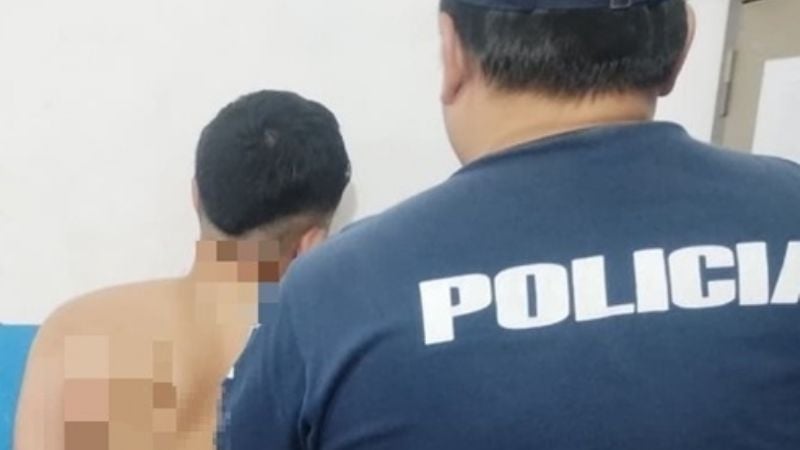 Causó un desorden en una vivienda