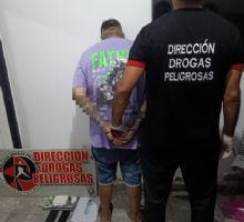 Operativo antidroga en el sur: un detenido y más de medio kilo de cocaína secuestrados