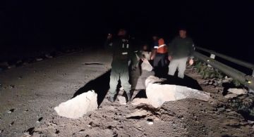 Rutas nacionales transitables con desvío en La Cébila