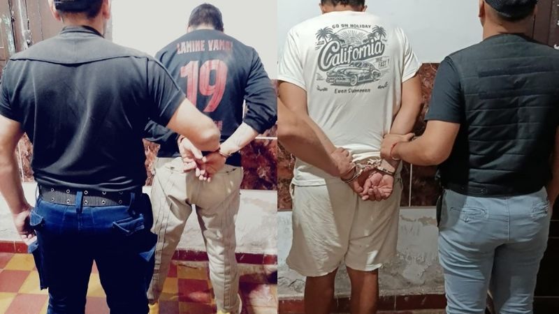 Tinogasta: recuperan estéreo robado, secuestran marihuana y detienen a dos hombres