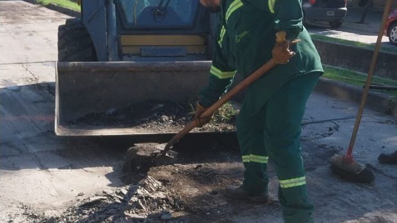 Corte de tránsito por tareas de fresado y repavimentación en Av. Mariana Moreno
