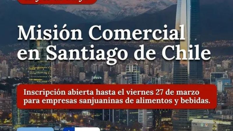 Empresas catamarqueñas podrán participar de misión comercial en Chile