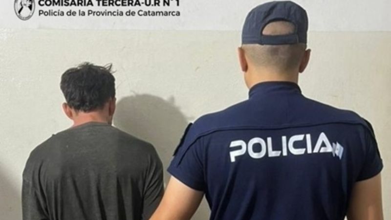 Fue sorprendido en una casa con intenciones de robar