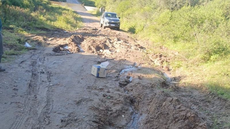 Está interrumpido el tránsito en ruta provincial N°6