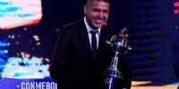JUAN ROMÁN RIQUELME representó a Boca Juniors en el sorteo de los Grupos de Copa Libertadores.