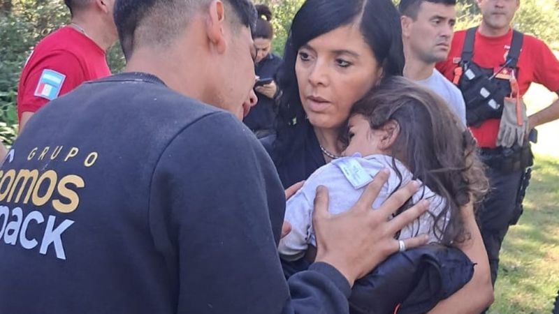 Hallaron a Esmeralda, la niña de 2 años buscada en Córdoba