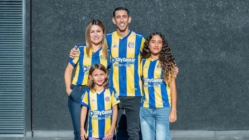 Cargada de la esposa de Di María a hincha de Newell's