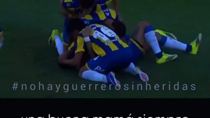 Cargada de la esposa de Di María a hincha de Newell's