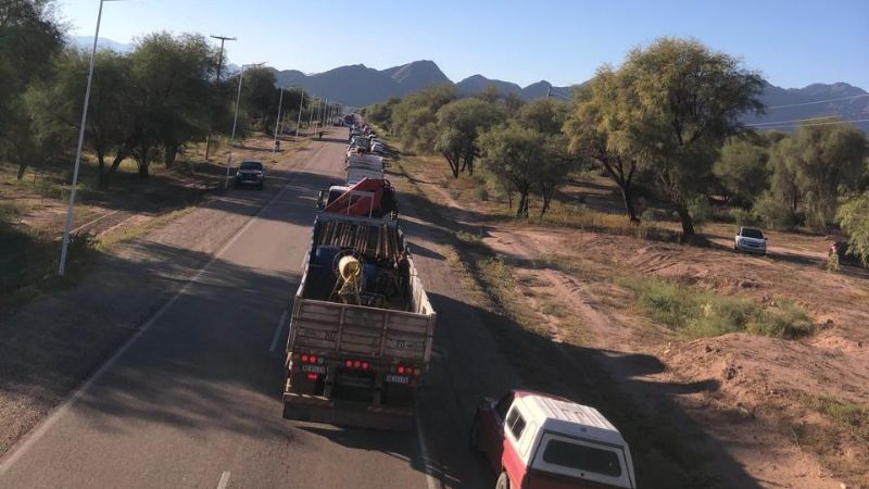 Paso Internacional habilitado y rutas nacionales transitables