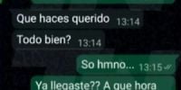LAS CAPTURAS de los chats entre Beacon y Lobo Medina, que mostró TN.