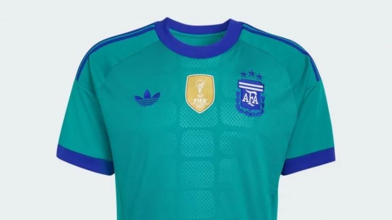La camiseta alternativa de Argentina para el Mundial