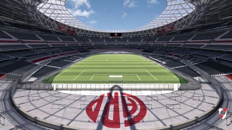 River consiguió U$S 100 millones para ampliar y techar el Monumental
