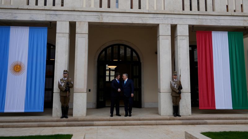 Milei se reunió con Orbán en Hungría y destacó coincidencias políticas
