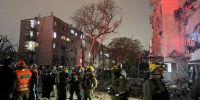 Los ataques iraníes dejaron importantes destrucciones en el sur de Israel.