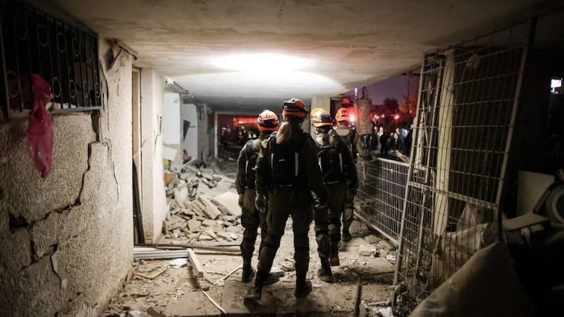 Contraofensiva de Irán dejó 140 heridos en Israel