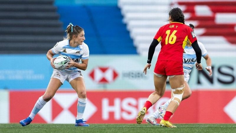 Virginia Brígido, MVP del SVNS 2 de Montevideo