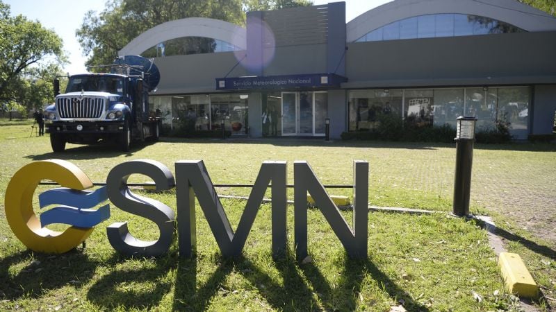 Crece la preocupación por el futuro del organismo que monitorea el clima en Argentina