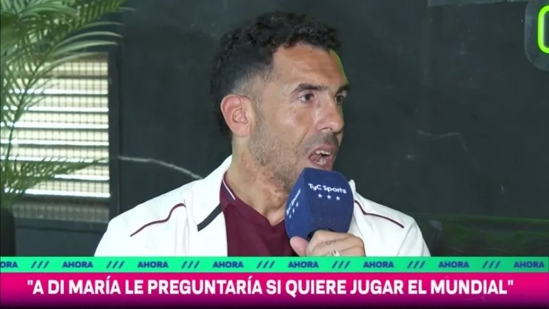 Tévez ya palpita el partido con Boca