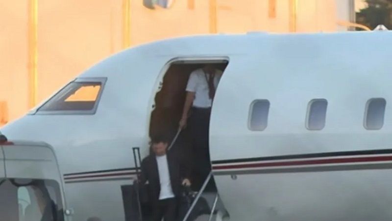 Messi llegó al país y se sumó a la Selección