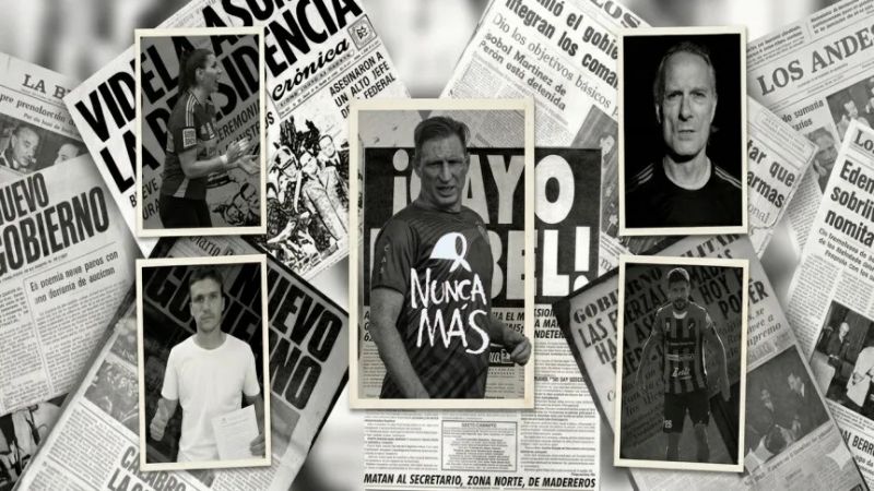Deportistas argentinos reivindican la Memoria y dicen “Nunca Más”