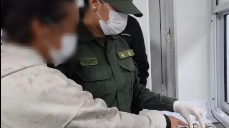 Gendarmería detuvo a un boliviano que ingirió más de 1 kilo de cocaína
