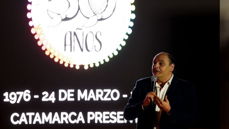 Gustavo Saadi participó de la vigilia por la Memoria y reafirmó el compromiso con los derechos humanos