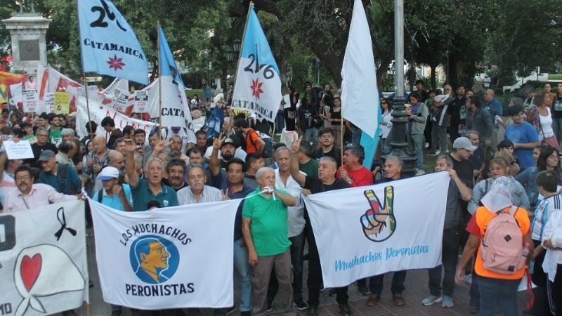 Multitudinarios marcha y acto por la Memoria en Catamarca