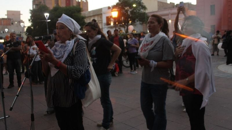 Multitudinarios marcha y acto por la Memoria en Catamarca