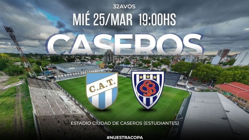 Atl. Tucumán vs. Sp. Barracas, por Copa Argentina