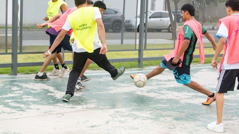 Reactivan los Encuentros de Fútbol Comunitario como espacio de promoción y contención