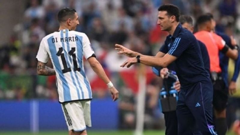Sobre Di María: “Creo que es una etapa terminada”