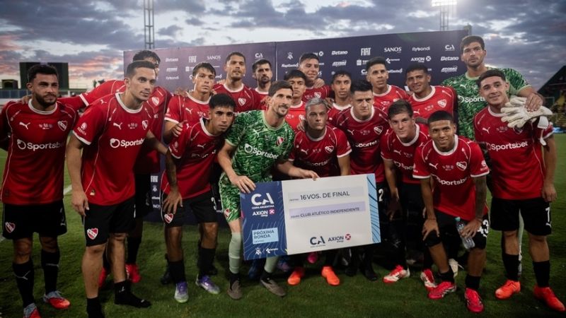 Independiente avanzó en la Copa Argentina