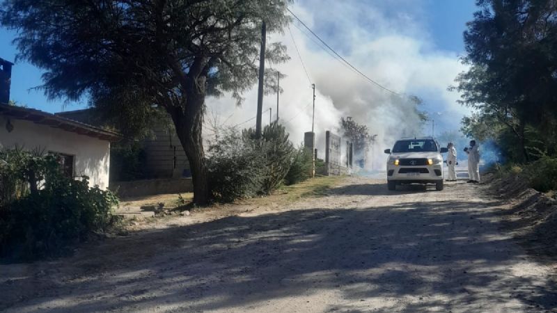 Fumigación en Andalgalá ante caso autóctono de Dengue