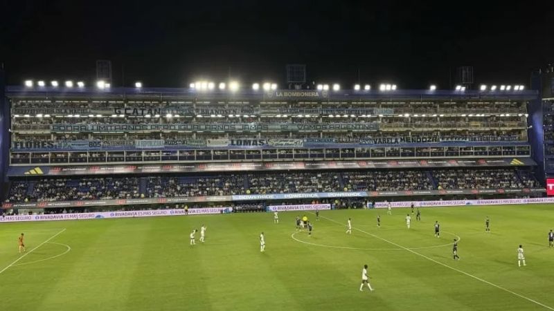 Sorpresa; la Selección no llenó la cancha de Boca