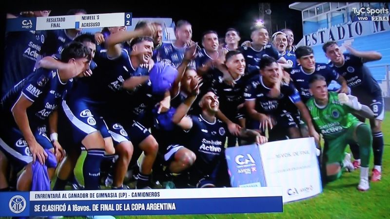 Acasusso le dio otro golpe a Newell’s