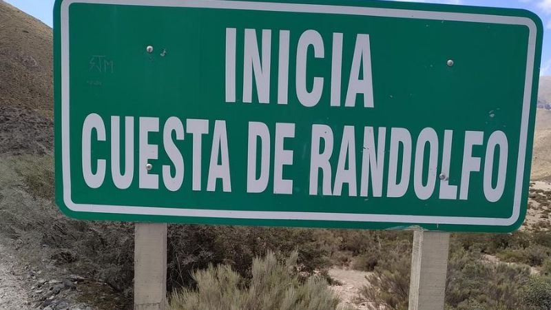 Se habilita la Cuesta de Randolfo, con precaución