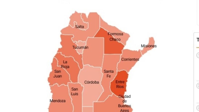 El mapa de la pobreza en Argentina: las cifras de cada provincia
