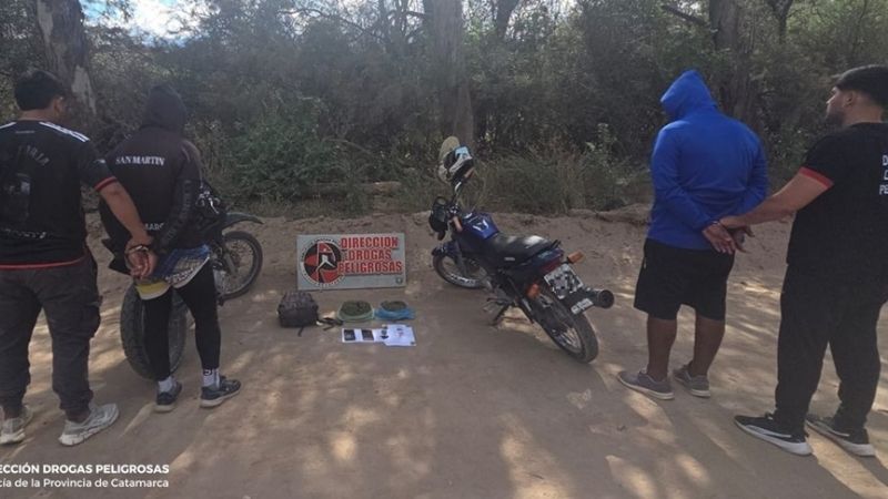 En Nueva Coneta secuestran más de 1 kilo de marihuana