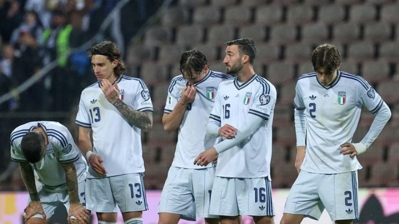 Italia se quedó afuera del Mundial