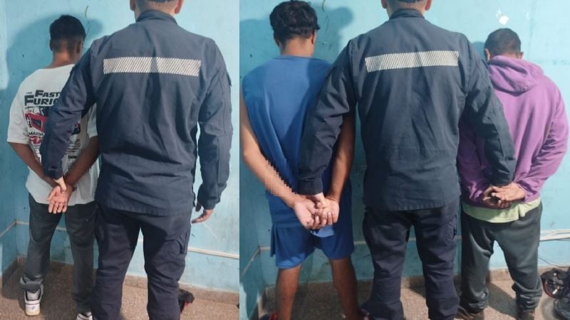 Seis hombres arrestados y motocicletas secuestradas en controles policiales