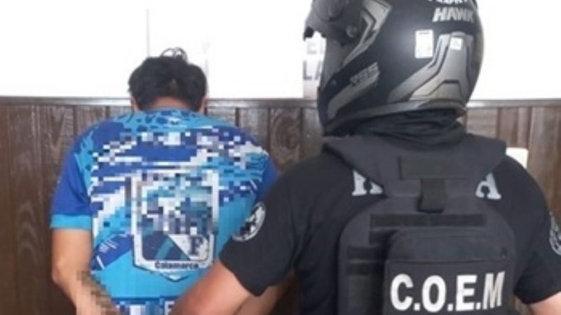 Sufrió una agresión con un caño