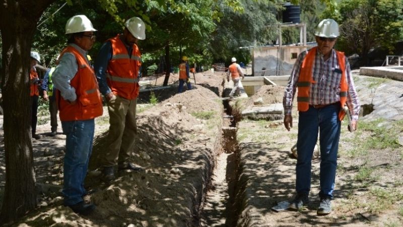 MARA avanza en obra clave para fortalecer el abastecimiento de agua a los vecinos de Choya