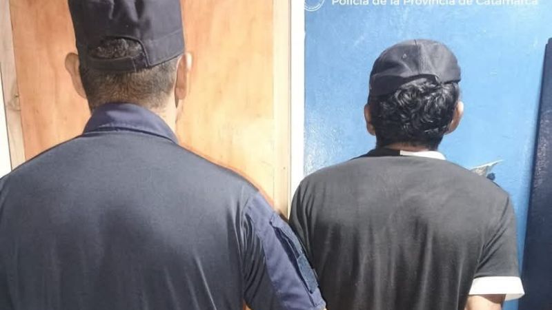 Un hombre acusado de acosar a una menor fue detenido