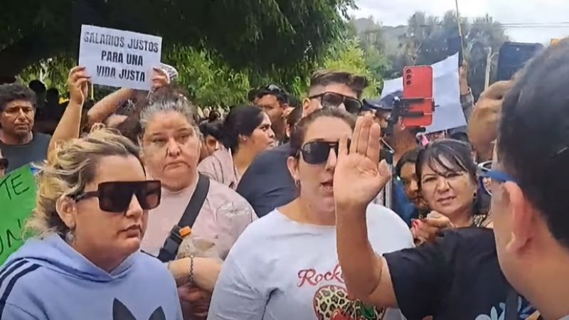 Municipales de Belén reclamaron aumento salarial y advirtieron con posibles cortes de ruta
