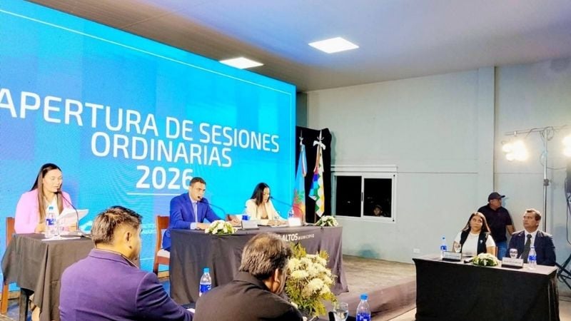 Barot inauguró las sesiones ordinarias