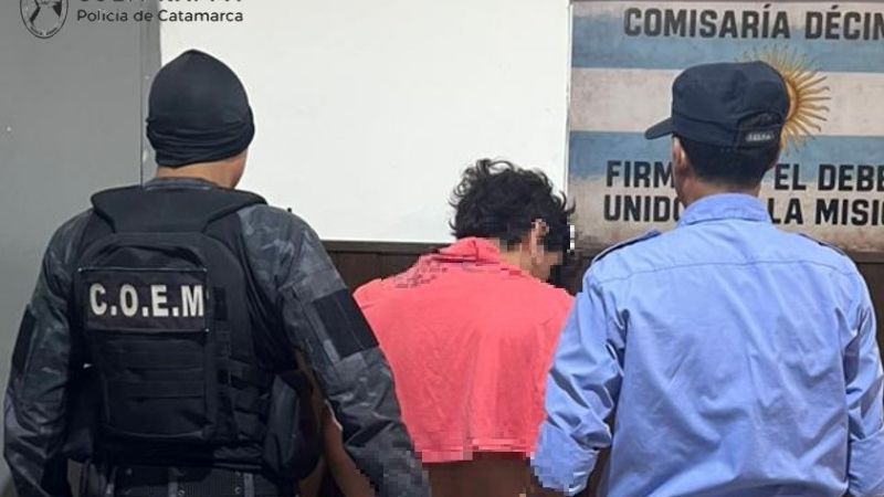 Sospechoso de intentar sustraer un celular fue aprehendido por la policía