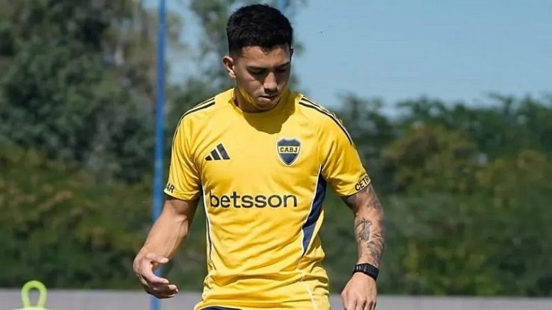 Velasco, listo para volver en Boca