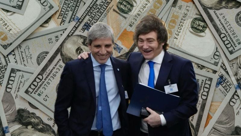 Javier Milei: "Si al país le fuera tan mal, ¿el dólar no subiría?"