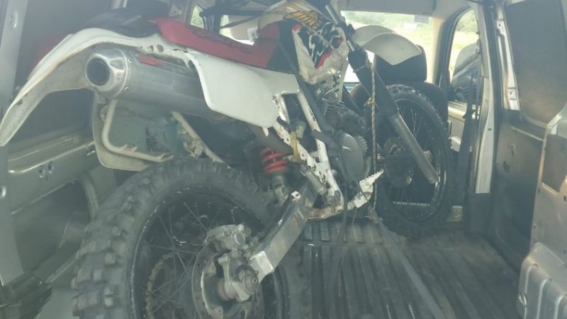Secuestran una motocicleta con pedido Judicial de la Provincia de Santa Fe