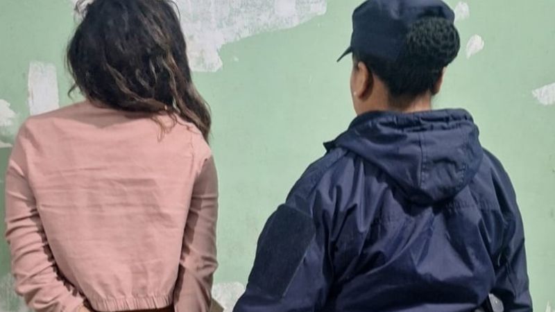 Detuvieron a una joven acusada de violar una restricción judicial